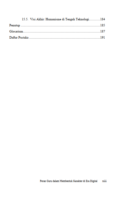 Buku Peran Guru Dalam Membentuk Karakter Di Era Digital - Gambar 6