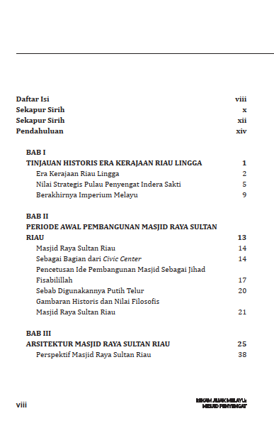 Buku Rekam Jejak Melayu: Mesjid Penyengat - Gambar 2