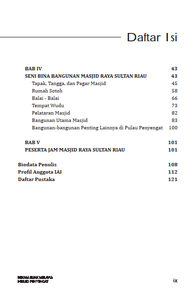 Buku Rekam Jejak Melayu: Mesjid Penyengat - Gambar 3