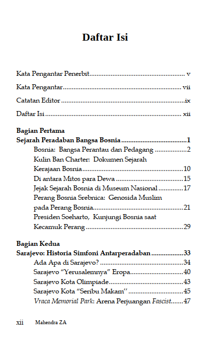 Buku SARAJEVO Simfoni Tiga Peradaban di Eropa - Gambar 2