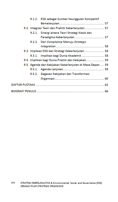 Buku Strategi Keberlanjutan & Environmental, Social, And Governance (ESG) Sebagai Pilar Strategic Organisasi - Gambar 7