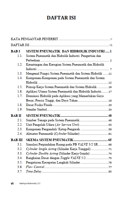 Buku Teknologi Hidrolik dan Pneumatik: Panduan Praktis Untuk Sistem Manufaktur - Gambar 2