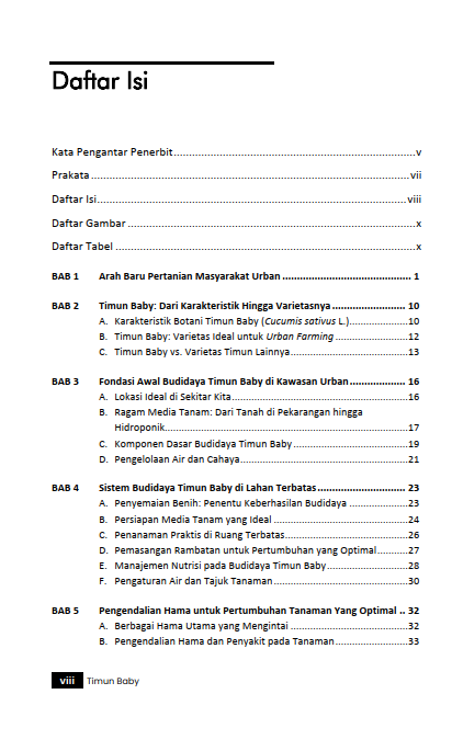 Buku Timun Baby: Dari Budi Daya Hingga Peluang Ekonominya - Gambar 2
