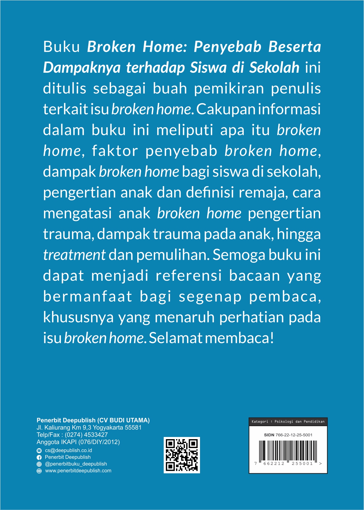 Buku Broken Home Penyebab Beserta Dampaknya Terhadap Siswa di Sekolah - Gambar 4