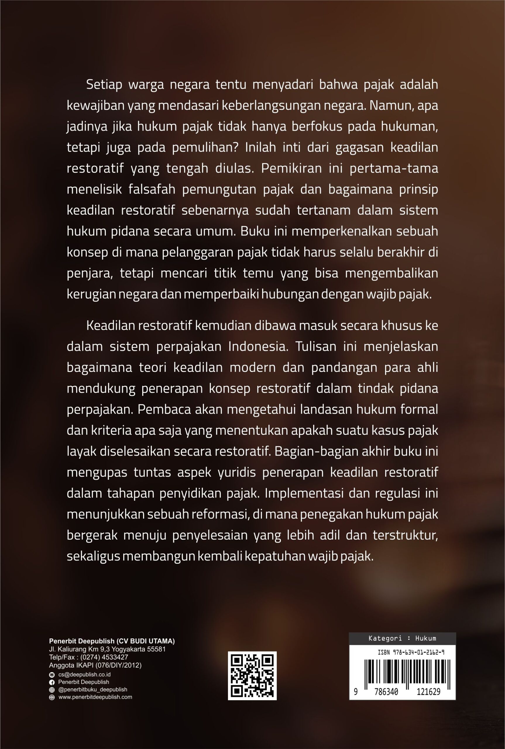 Buku Keadilan Restoratif (Restorative Justice) dalam Tindak Pidana Pajak - Gambar 4