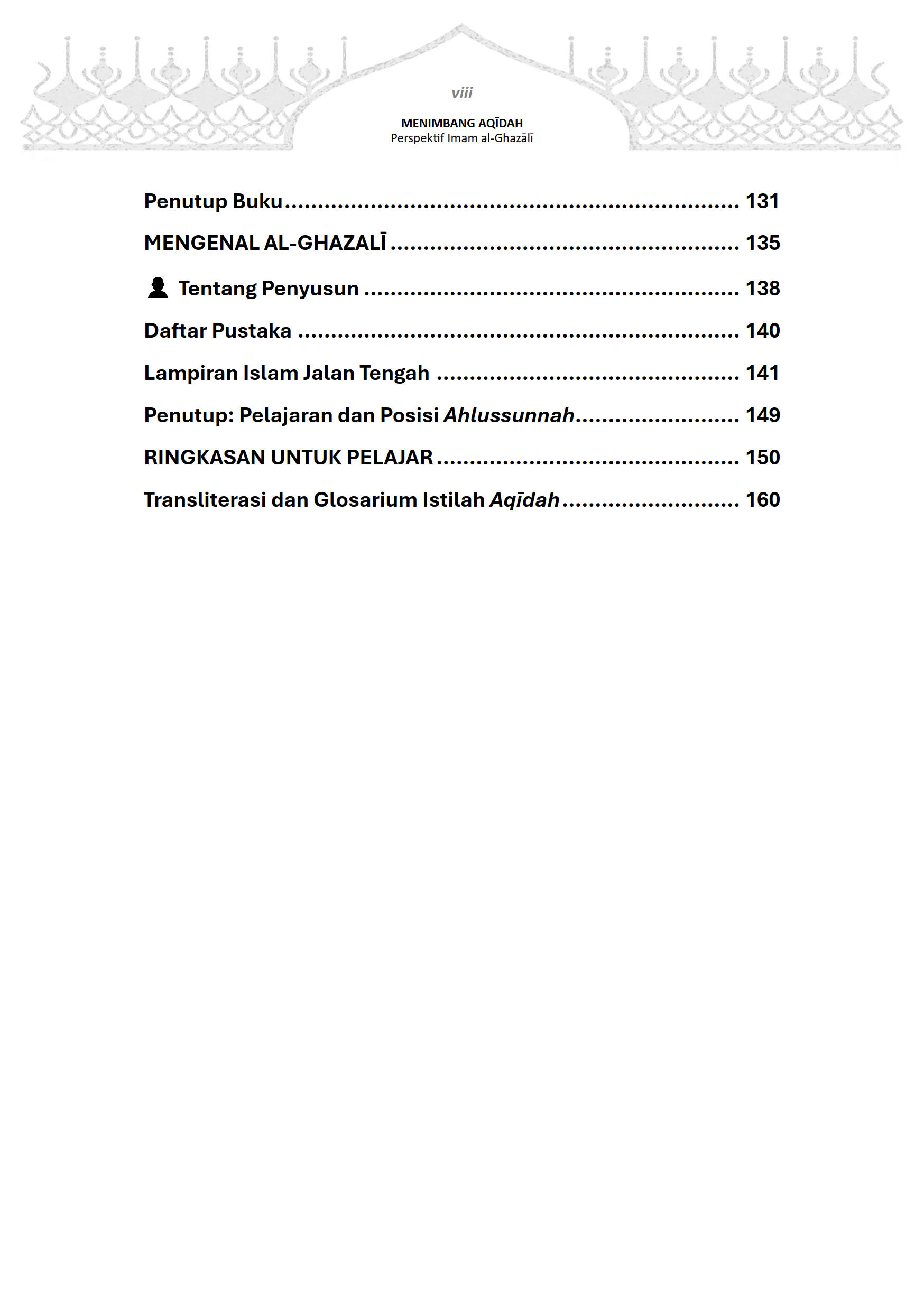 Buku Menimbang Aqīdah Perspektif Imam Al-Ghazali - Gambar 5