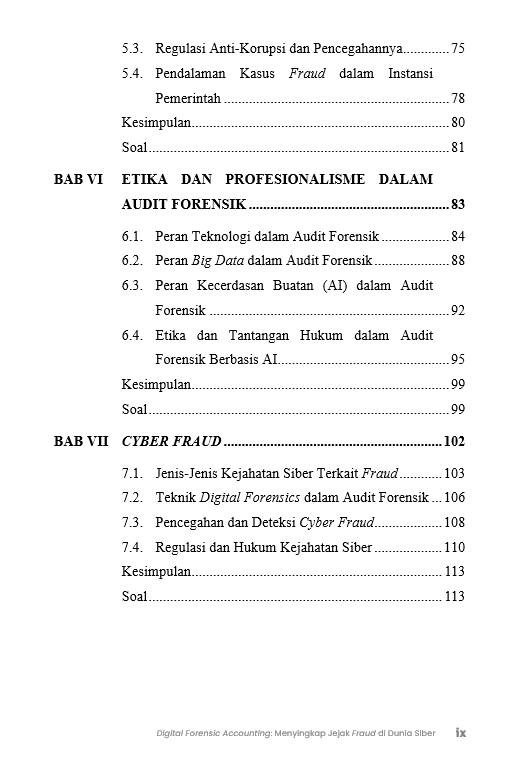Buku Digital Forensic Accounting: Menyingkap Jejak Fraud di Dunia Siber - Gambar 4