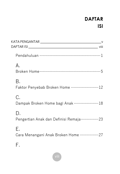Buku Broken Home Penyebab Beserta Dampaknya Terhadap Siswa di Sekolah - Gambar 2