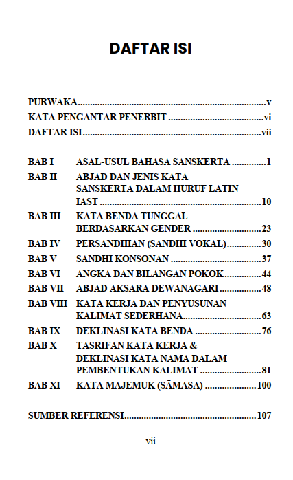 Buku Ajar Bahasa Sanskerta - Gambar 2