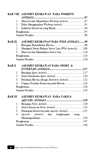 Buku Ajar Kesejahteraan Hewan (Animal Welfare) - Gambar 3