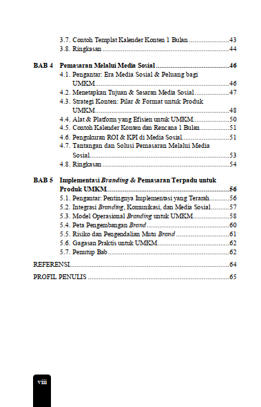 Buku Dari Destilasi Ke Diferensiasi : Playbook Branding & Digital Marketing - Gambar 3