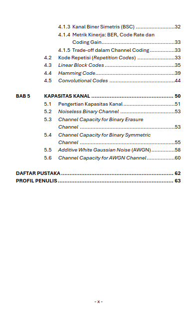 Buku Dasar-Dasar Teori Informasi Dan Teknik Channel Coding Untuk Komunikasi Wireless - Gambar 3