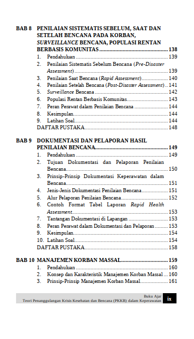 Buku Ajar Teori Penanggulangan Krisis Kesehatan dan Bencana (PKKB) dalam Keperawatan - Gambar 6