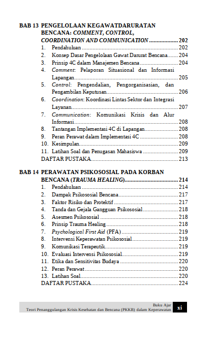 Buku Ajar Teori Penanggulangan Krisis Kesehatan dan Bencana (PKKB) dalam Keperawatan - Gambar 4