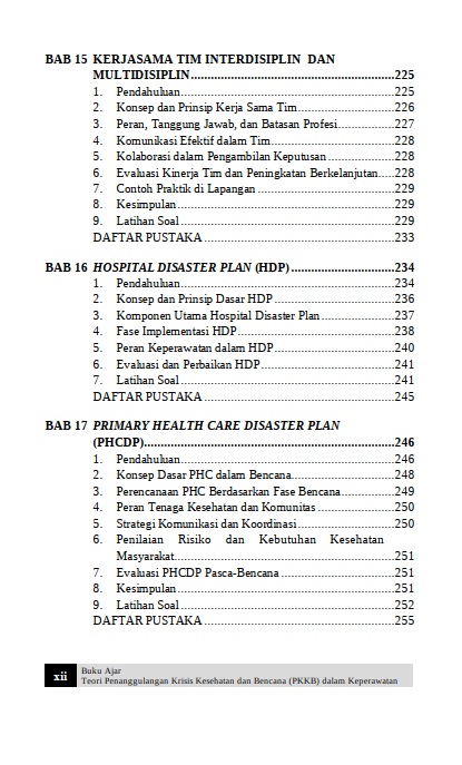 Buku Ajar Teori Penanggulangan Krisis Kesehatan dan Bencana (PKKB) dalam Keperawatan - Gambar 3