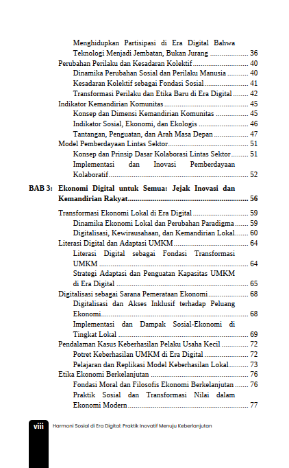 Buku Harmoni Sosial Di Era Digital: Praktik Inovatif Menuju Keberlanjutan - Gambar 5