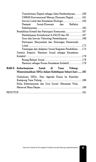 Buku Harmoni Sosial Di Era Digital: Praktik Inovatif Menuju Keberlanjutan - Gambar 6