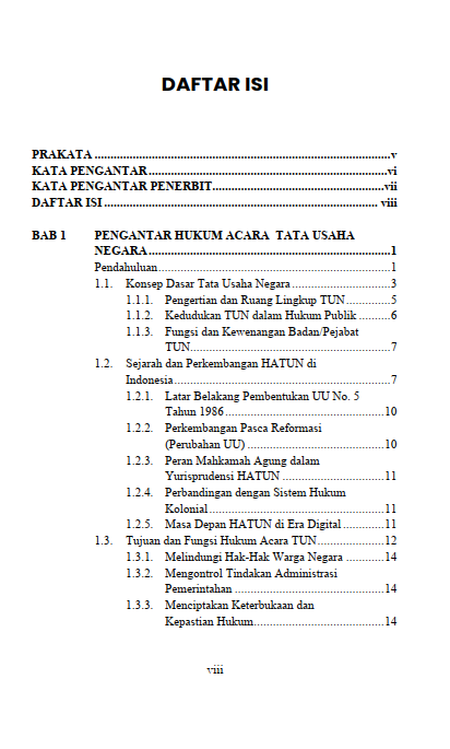 Buku Hukum Acara Tata Usaha Negara - Gambar 2