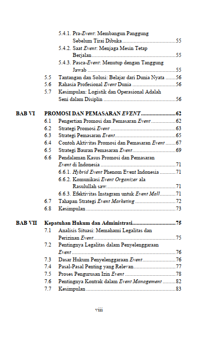 Buku Manajemen Event - Gambar 3