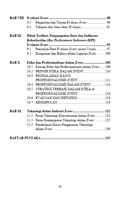 Buku Manajemen Event - Gambar 5