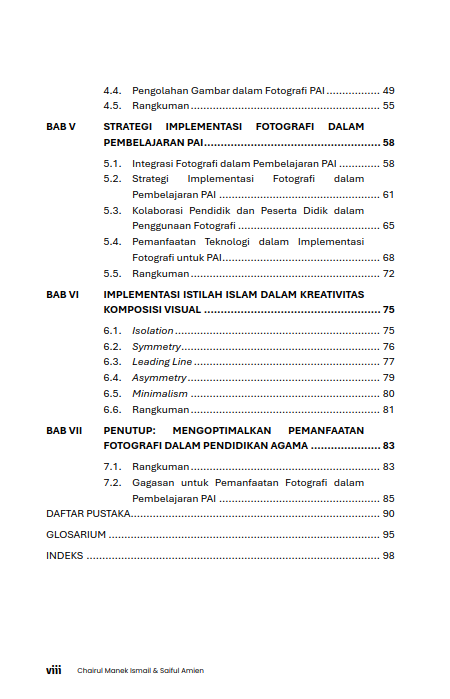 Buku Media Pembelajaran Pendidikan Agama Islam Berbasis Fotografi - Gambar 3