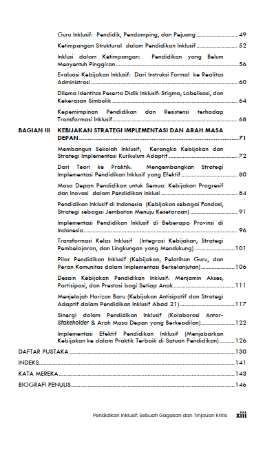 Buku Pendidikan Inklusif: Sebuah Gagasan Dan Tinjauan Kritis - Gambar 3