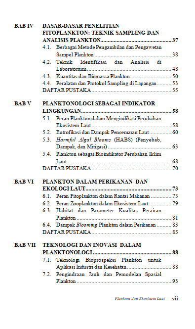 Buku Plankton dan Ekosistem Laut: Ekologi, Dinamika, Indikator Lingkungan - Gambar 3