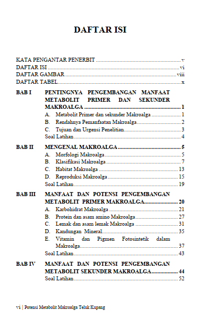 Buku Potensi Metabolit Makroalga Teluk Kupang: Pemanfaatan Untuk Peningkatan Ekonomi - Gambar 2
