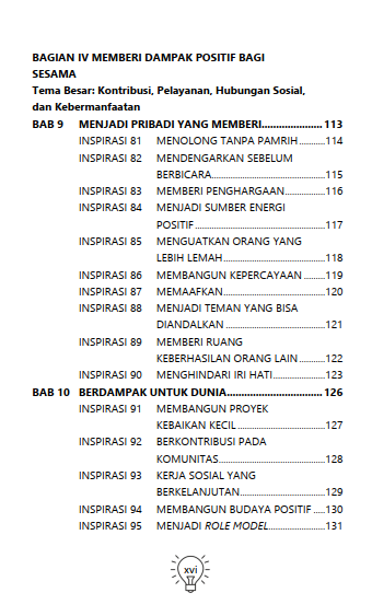 Buku 108 Inspirasi Pengembangan Diri Menjadi Pribadi Produktif, Sukses, Bahagia, & Berdampak bagi Sesama - Gambar 3