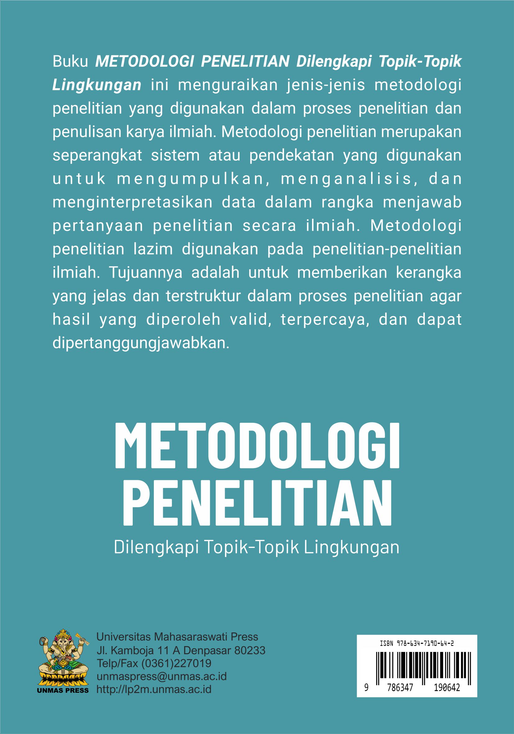 Buku Metodologi Penelitian (Dilengkapi Topik-Topik Lingkungan) - Gambar 5