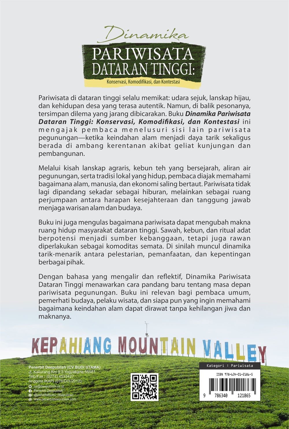 Buku Dinamika Pariwisata Dataran Tinggi: Konservasi, Komodifikasi, dan Kontestasi - Gambar 5