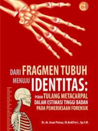 Buku Dari Fragmen Tubuh Menuju Identitas: Peran Tulang Metacarpal Dalam Estimasi Tinggi Badan Pada Pemeriksaan Forensik