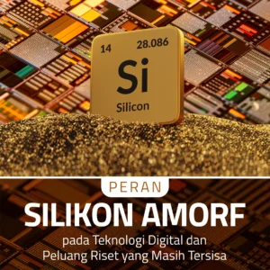 Buku Peran Silikon Amorf pada Teknologi Digital dan Peluang Riset yang Masih Tersisa