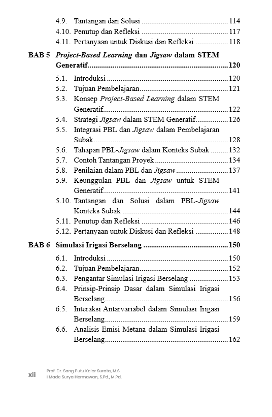 Buku Ekopedagogi Berbasis Subak: Integrasi Kearifan Lokal, STEM Generatif, dan Simulasi Digital - Gambar 4