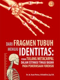 Buku Dari Fragmen Tubuh Menuju Identitas: Peran Tulang Metacarpal Dalam Estimasi Tinggi Badan Pada Pemeriksaan Forensik