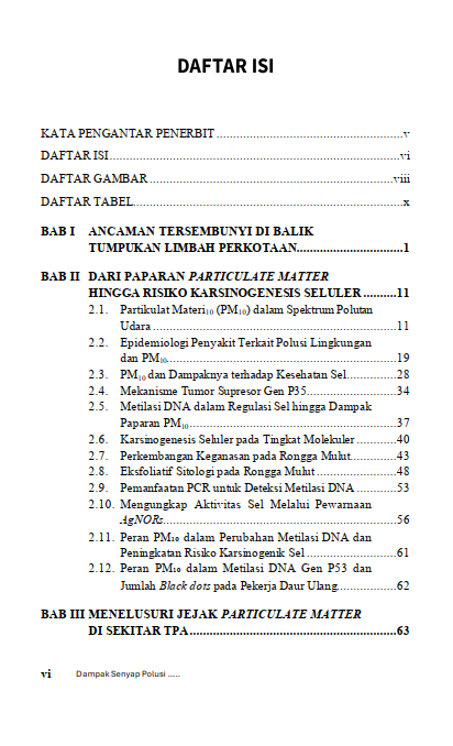 Buku Dampak Senyap Polusi, Eksplorasi Epigenetika, dan Perubahan Sel Rongga Mulut - Gambar 2