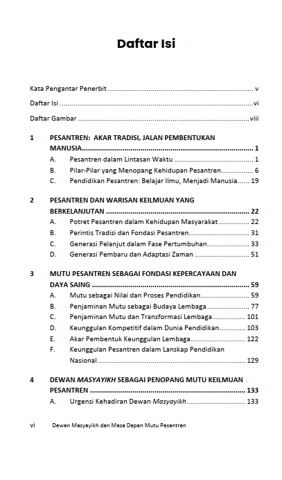 Buku Dewan Masyayikh dan Masa Depan Mutu Pesantren - Gambar 2