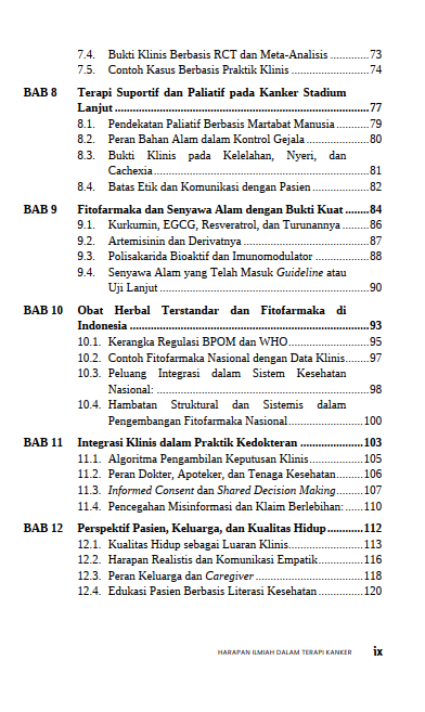 Buku Harapan Ilmiah Dalam Terapi Kanker Bukti Klinis Penggunaan Obat Bahan Alam pada Berbagai Stadium Penyakit - Gambar 3