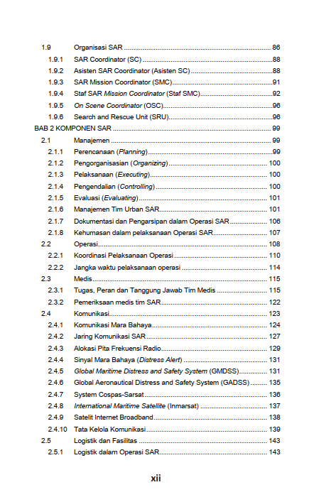 Buku Indonesia Sar Manual Buku 1 Kebijakan - Gambar 5