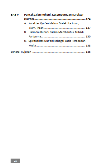 Buku Jalan Ruhani Menuju Karakter Qur’ani: Praktik Menghayati Pesan-Pesan Ilahi - Gambar 3