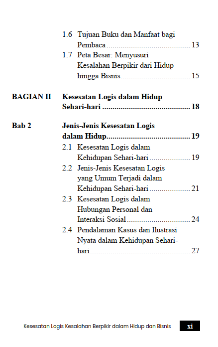 Buku Kesesatan Logis Kesalahan Berpikir Dalam Hidup Dan Bisnis - Gambar 5