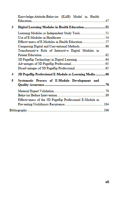 Buku Kidney Stone Prevention In The Digital Era: Empowering Urolithiasis Patients Through Innovative Health Technology - Gambar 3