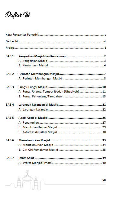 Buku Masjid dalam Perspektif Al-Qur'an dan Sunnah - Gambar 2