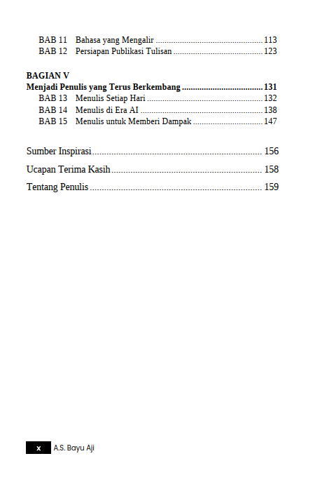 Buku Mulai Menulis Hari Ini: Panduan Sederhana untuk Siapa pun yang Ingin Berkata Lewat Tulisan - Gambar 3