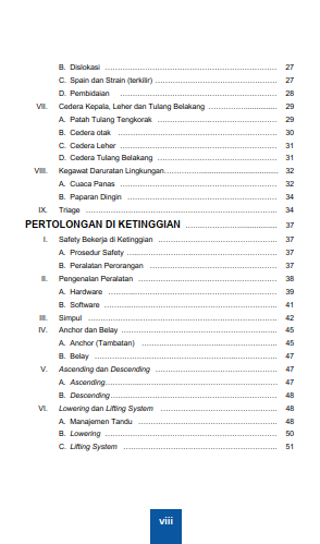 Buku Pelatihan Teknis Potensi Pencarian Dan Pertolongan "Open Mining Rescue Tingkat 1" - Gambar 4