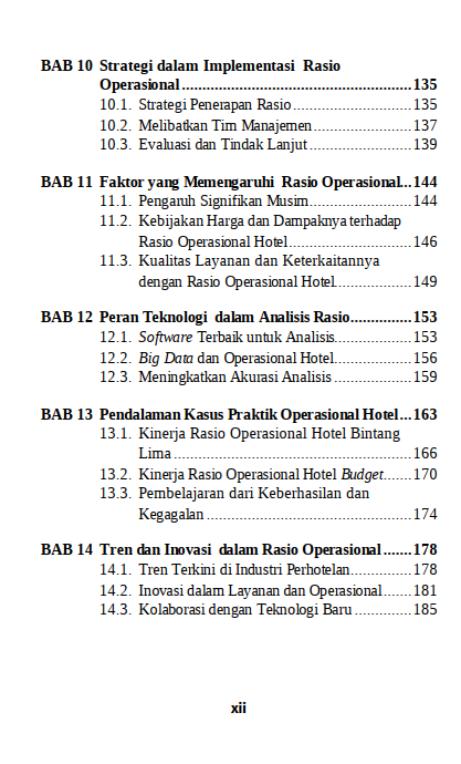 Buku Optimizing Hotel Operations Rahasia diBalik Rasio - Gambar 4