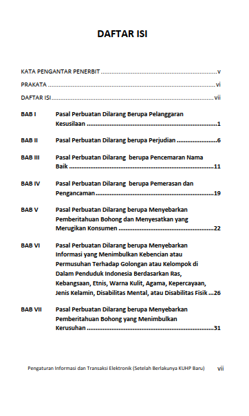 Buku Pengaturan Informasi dan Transaksi Elektronik (Setelah Berlakunya KUHP Baru) - Gambar 2