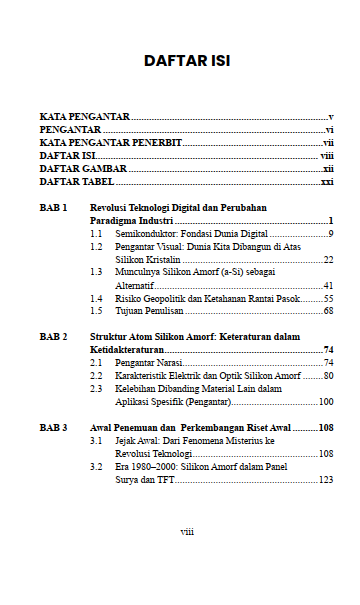 Buku Peran Silikon Amorf Pada Teknologi Digital Dan Peluang Riset Yang Masih Tersisa - Gambar 2