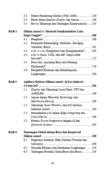Buku Peran Silikon Amorf Pada Teknologi Digital Dan Peluang Riset Yang Masih Tersisa - Gambar 4