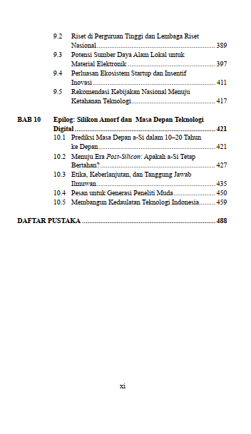 Buku Peran Silikon Amorf Pada Teknologi Digital Dan Peluang Riset Yang Masih Tersisa - Gambar 5